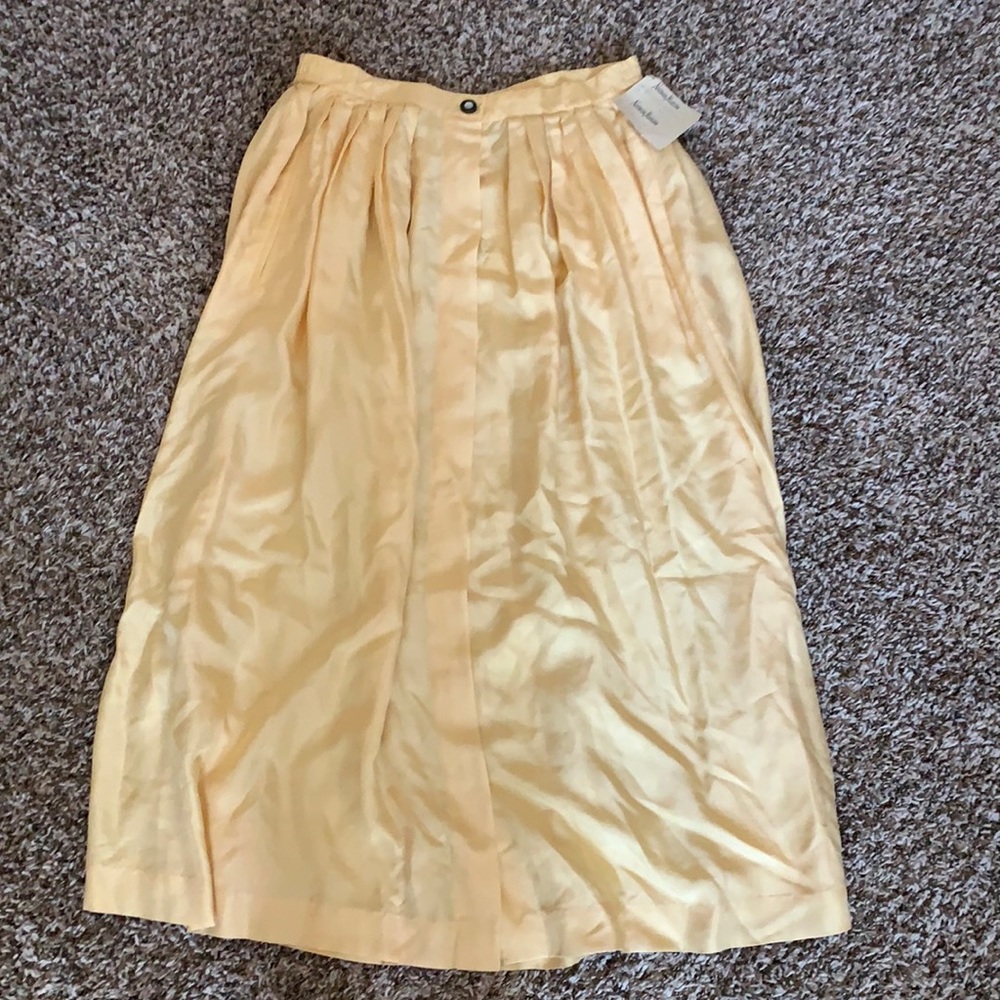 Neiman Marcus Vintage Silk Maxi Skirt